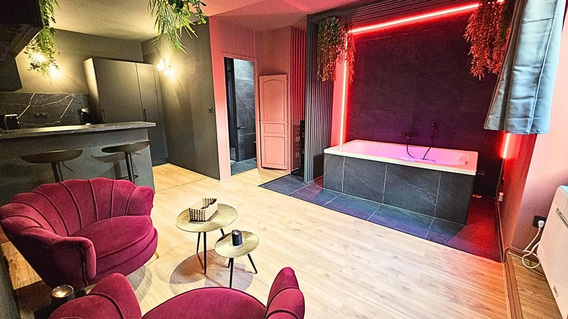 Suite Obsidian - Love Room Au Coeur D'Orange Orange  Daire Orange (Vaucluse)